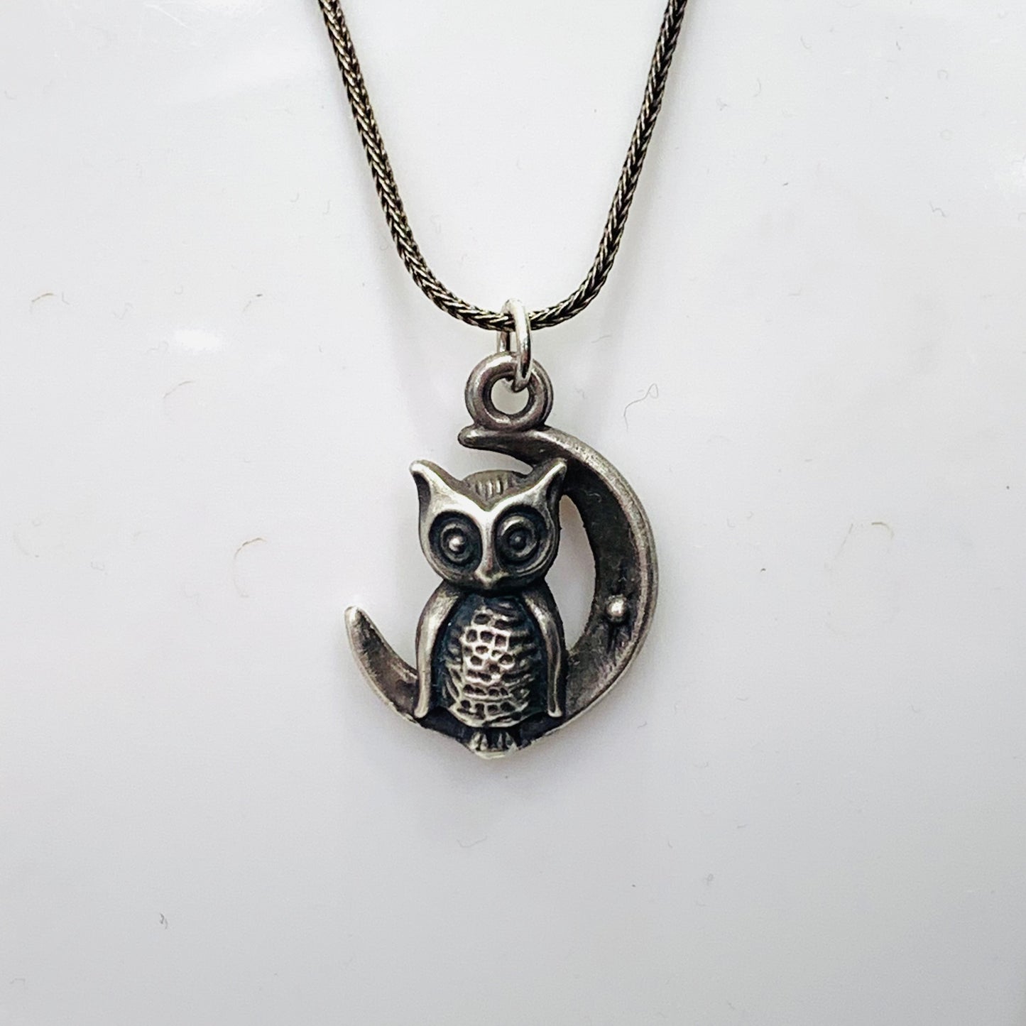 Vintage Owl Necklace