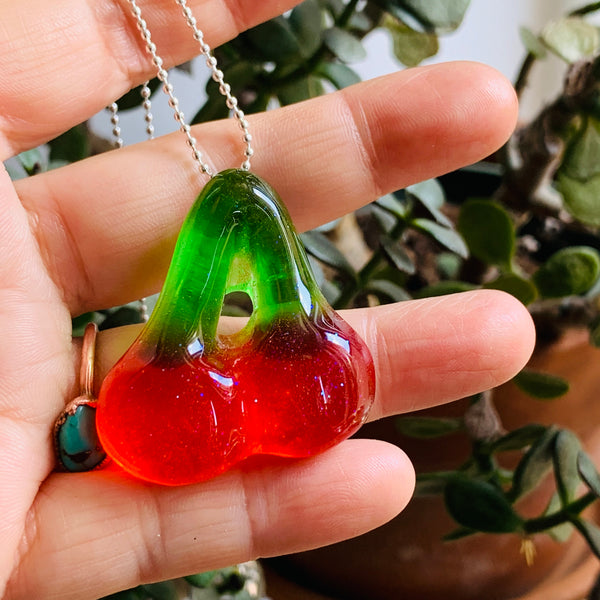 Gummy Cherry Candy Necklace