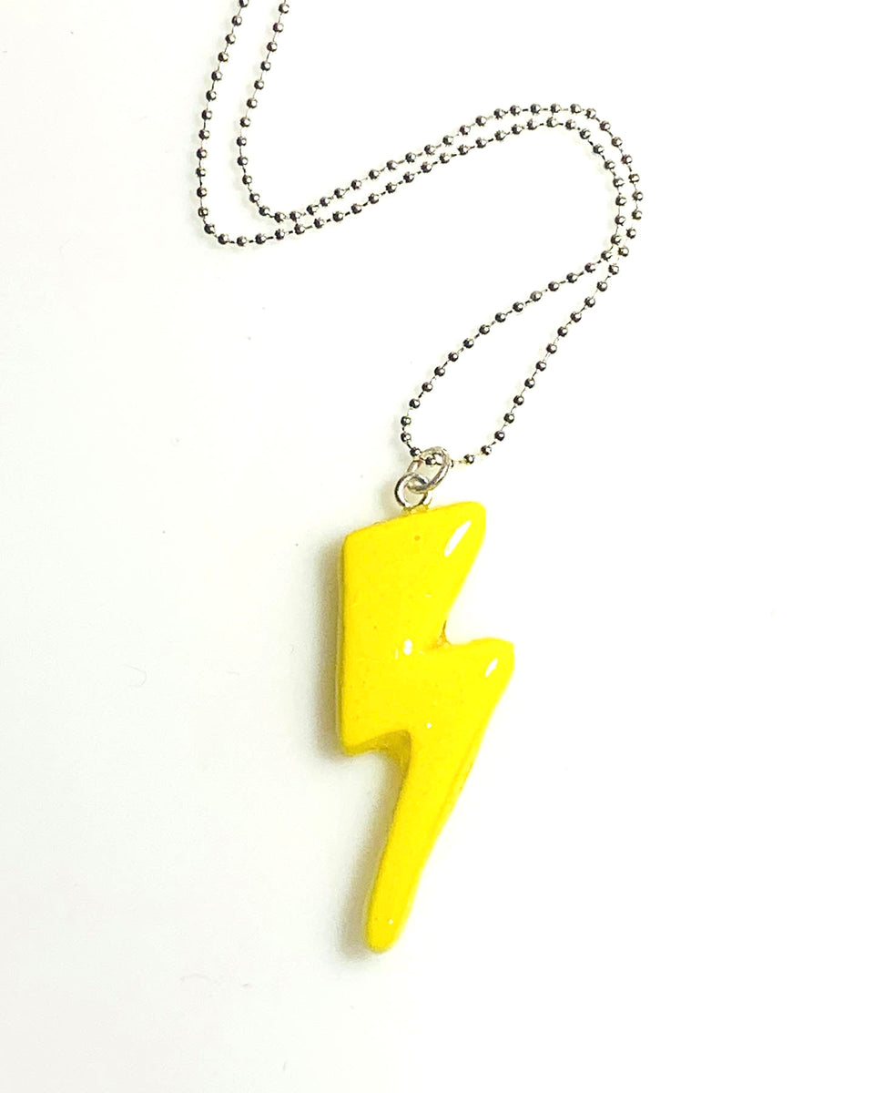 Lightning bolt necklace Glitterlimes