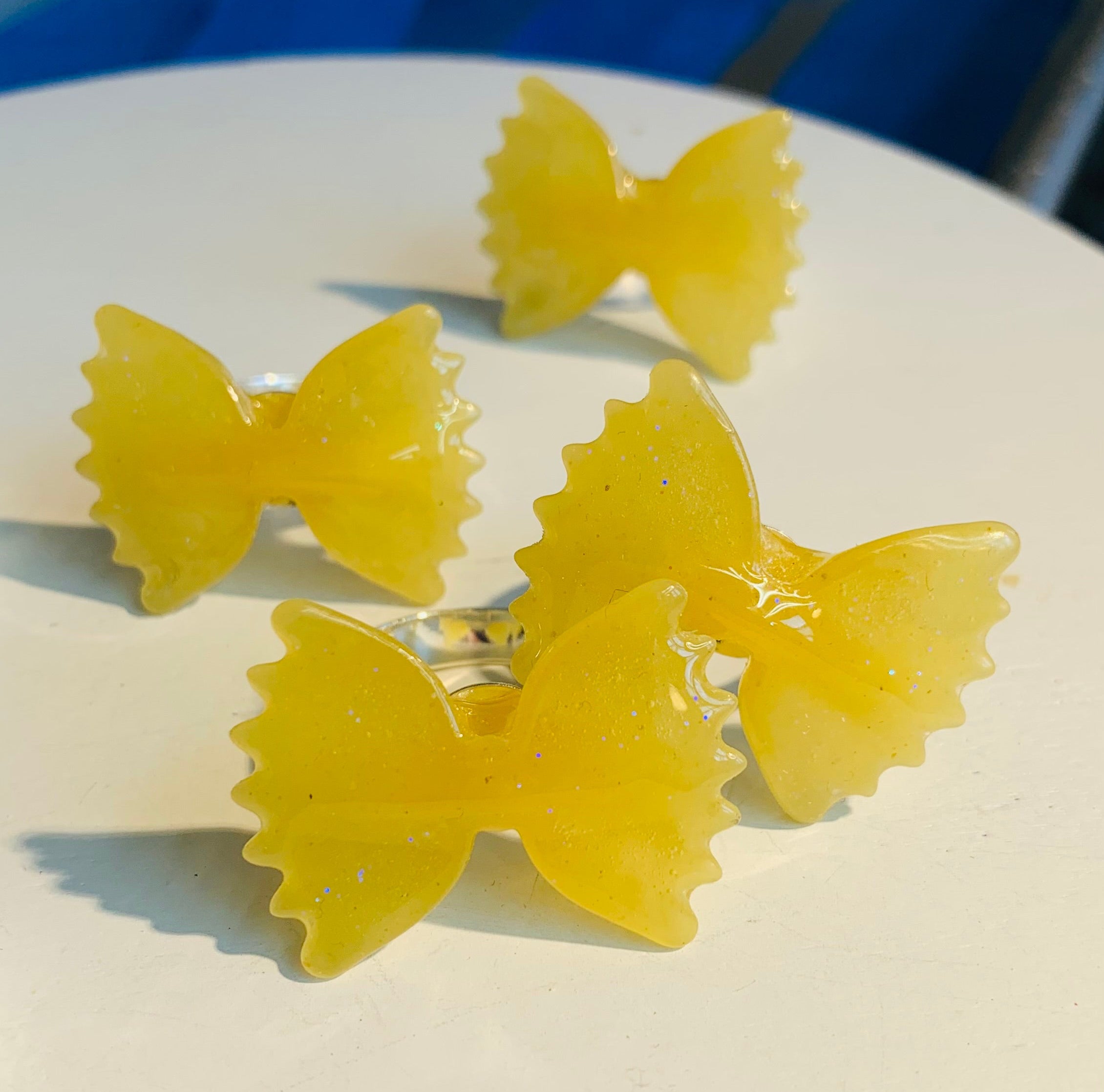 Bowtie Pasta Noodle Ring – Glitterlimes