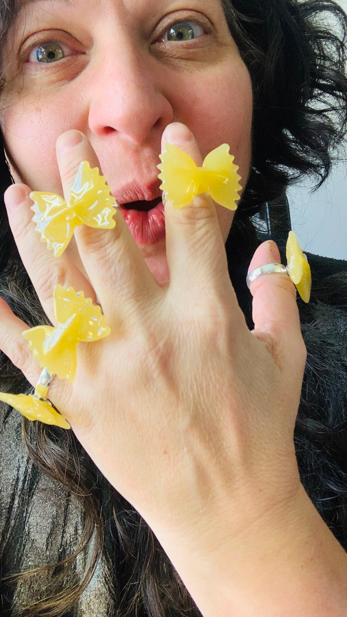 Bowtie Pasta Noodle Ring