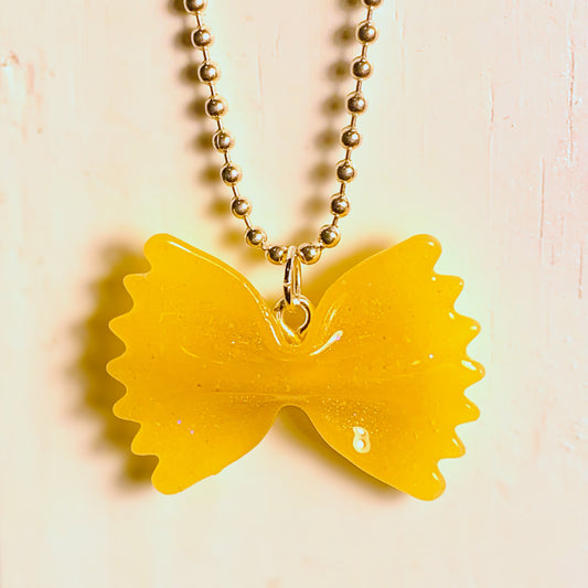 Farfalle Pasta Necklace