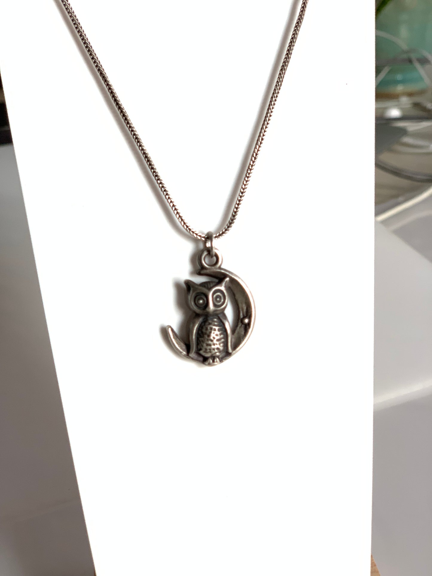 Vintage Owl Necklace