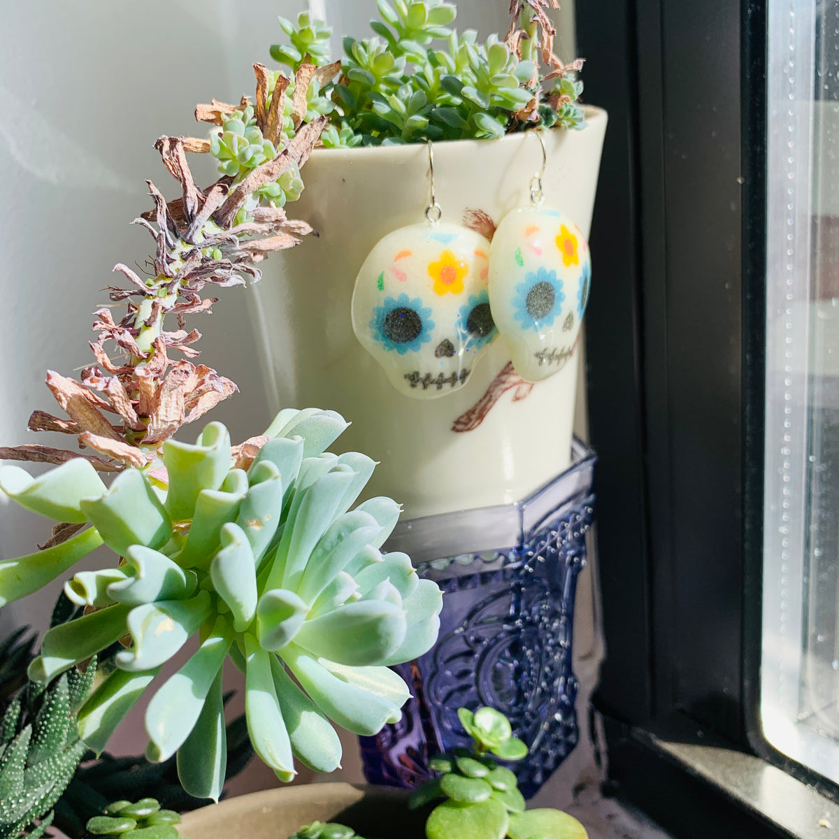 Sugar Skull Earrings
