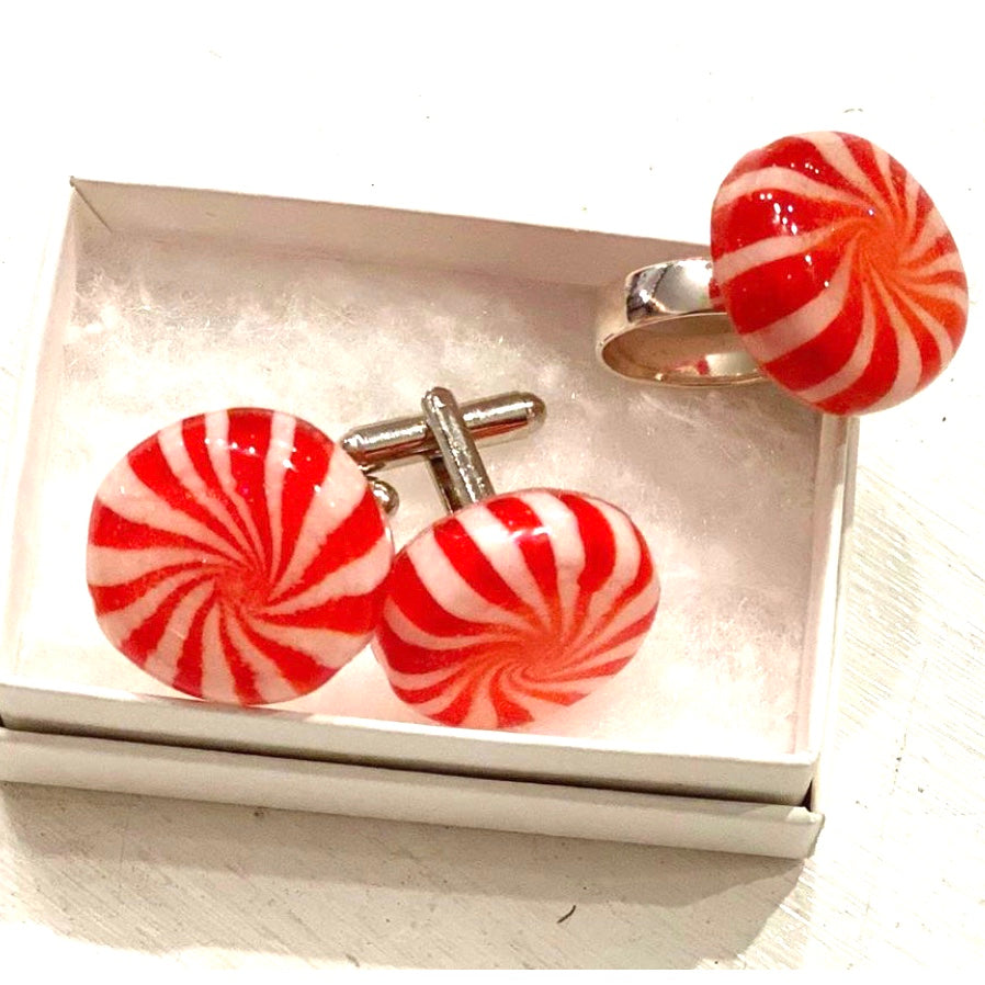 Starlight mint cufflinks
