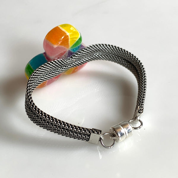 Japanese Pinwheel Candy Bracelet