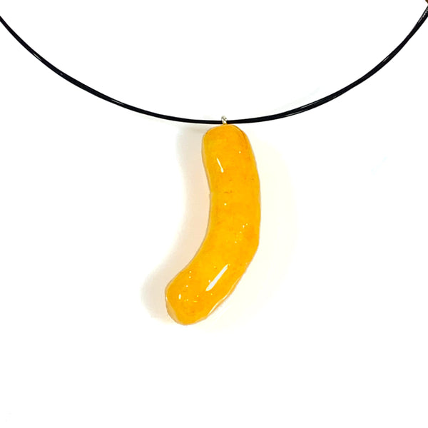 Cheese Puff Snack Necklace