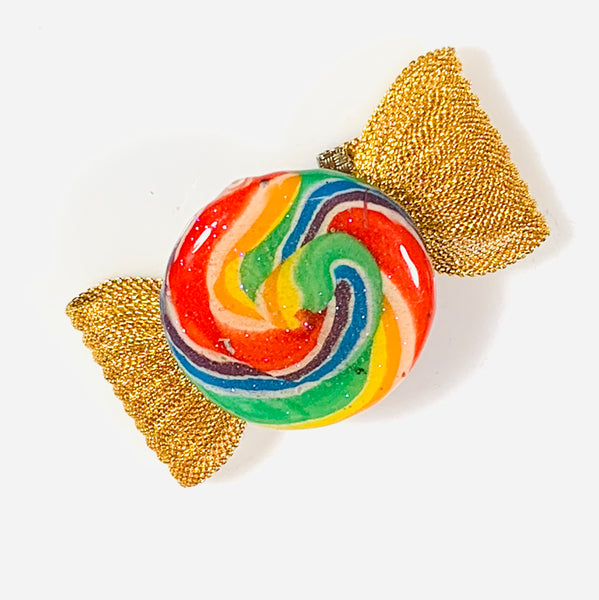 Rainbow Lollipop Gold Bracelet