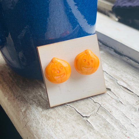 Pumpkin Candy Earrings