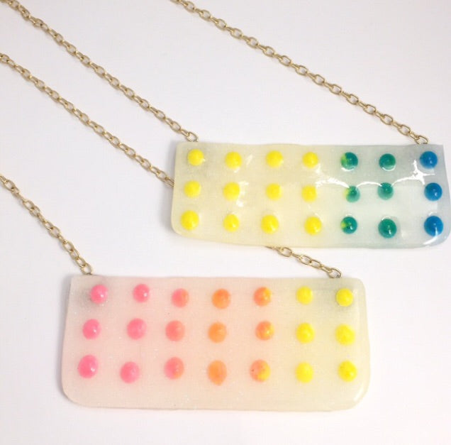 Button Candy Necklace