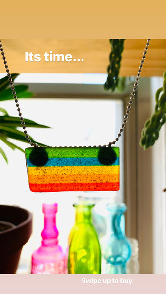 Rainbow Swing Candy Necklace
