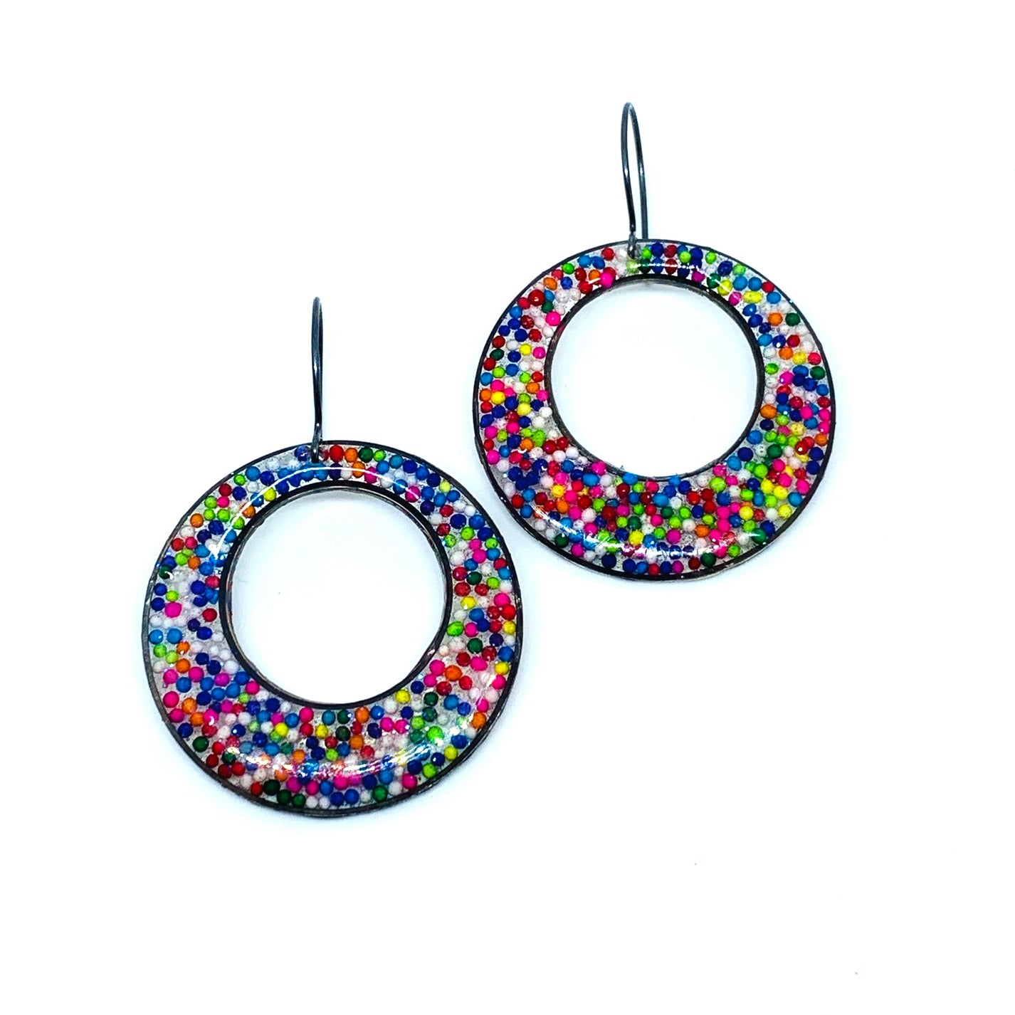 Sprinkles Loop Earrings – Glitterlimes
