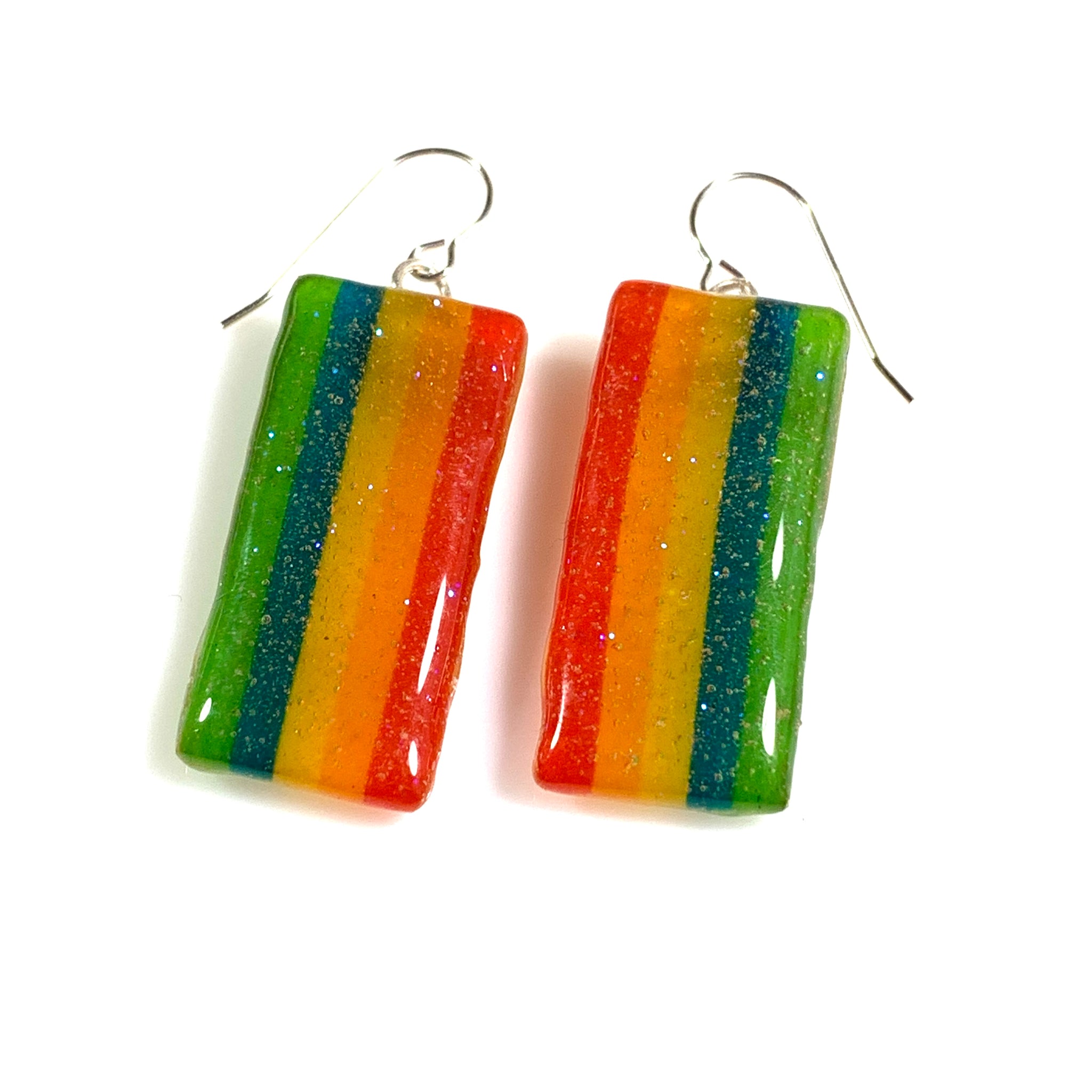 Rainbow Swing Earrings