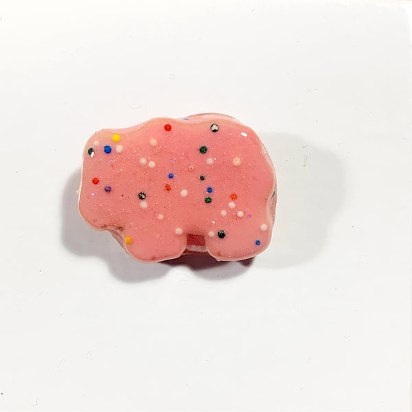 Frosted Animal Crackers Drop Earrings
