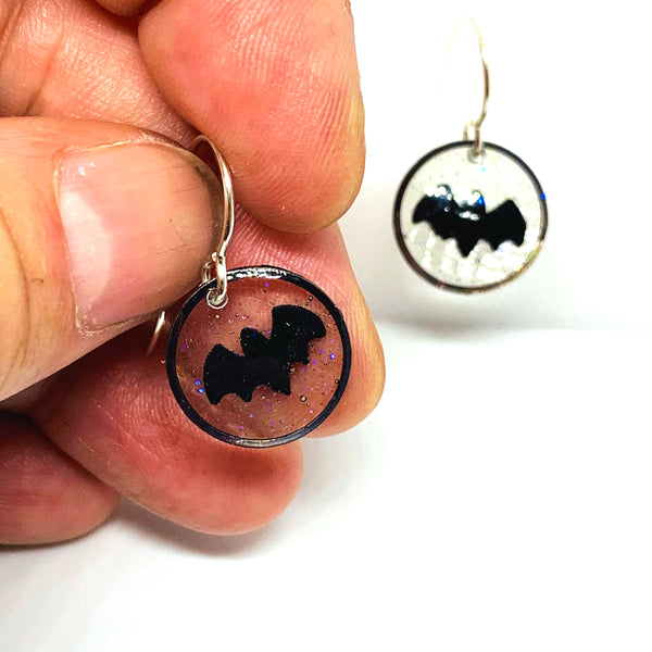 Bat Earrings Drops
