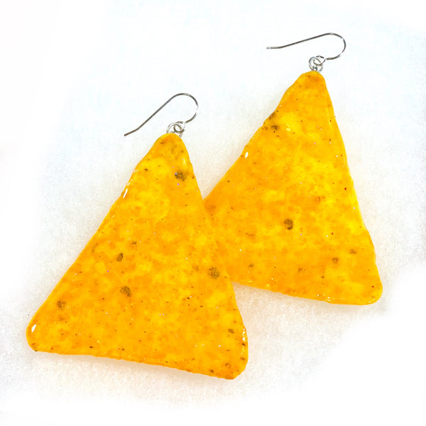 Tortilla Chip Earrings